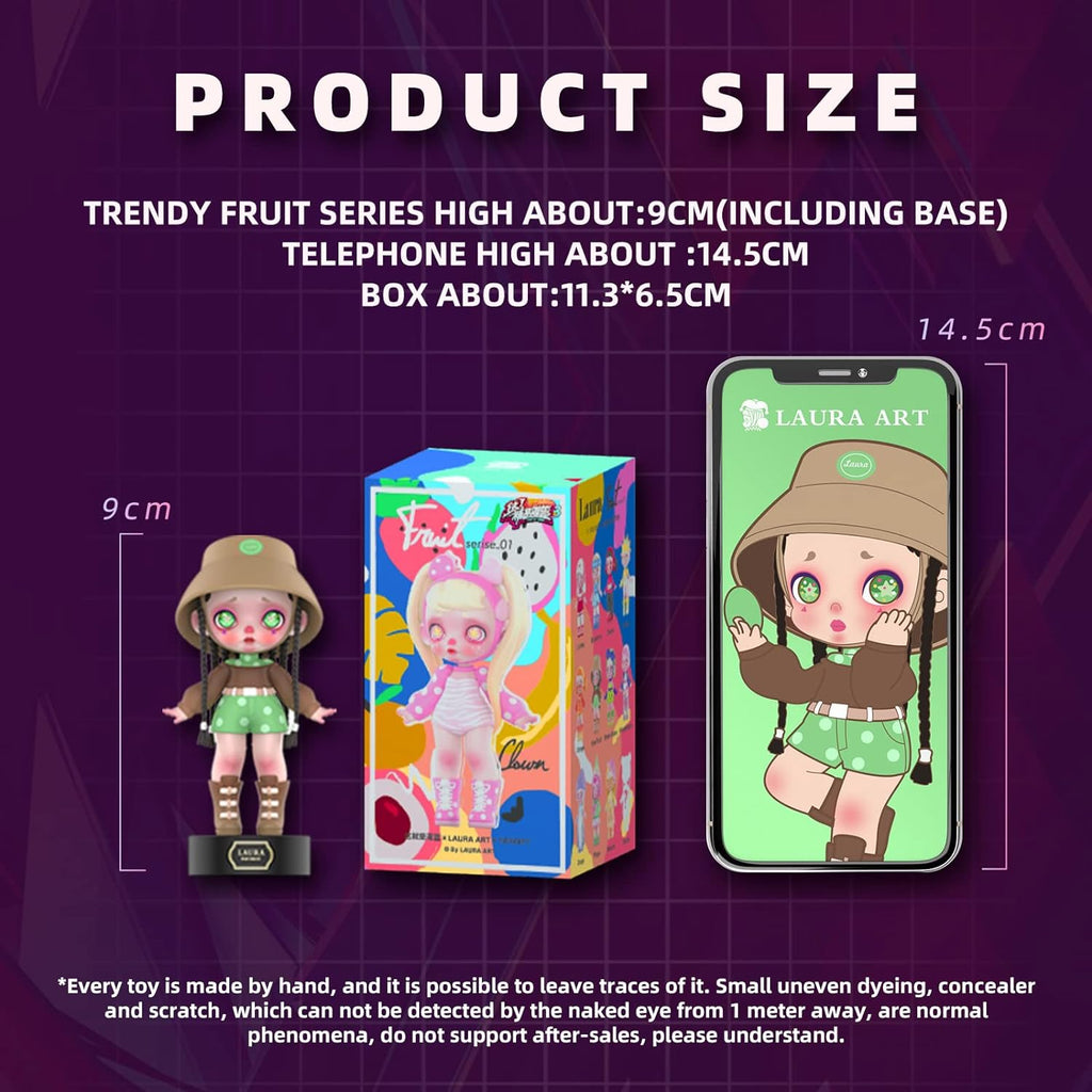 12-Pack Blind Box, Fashion Trendsetters Series Cute Blind Box Action Figures Popular Collectible Toys Birthday Halloween Christmas Gifts
